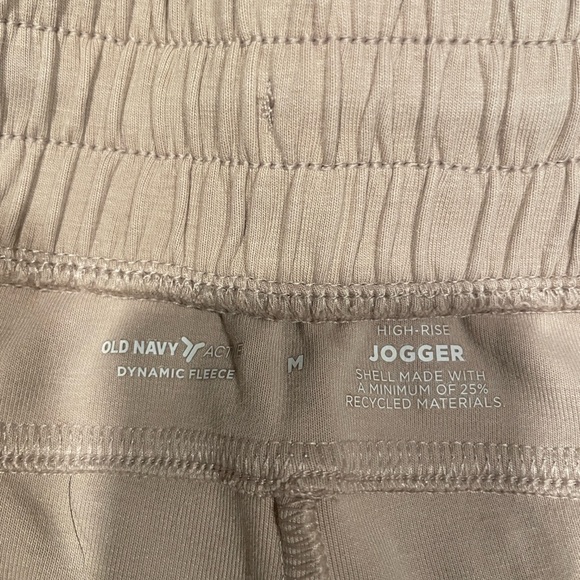 Women’s Jogger Pants Set - Cream, Green, and Navy - Picture 5 of 6